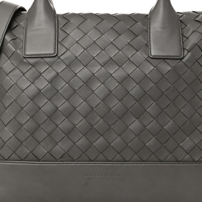 Bottega Veneta Nappa Intrecciato Briefcase Grey 7 of 9