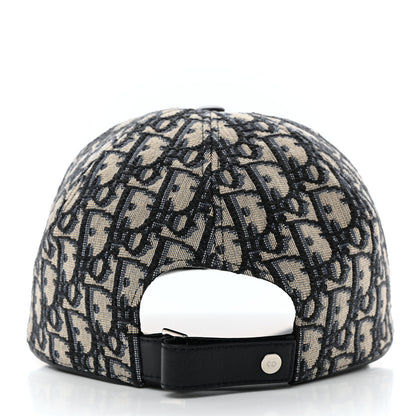 Christian Dior Oblique Baseball Cap L Blue 6 of 9