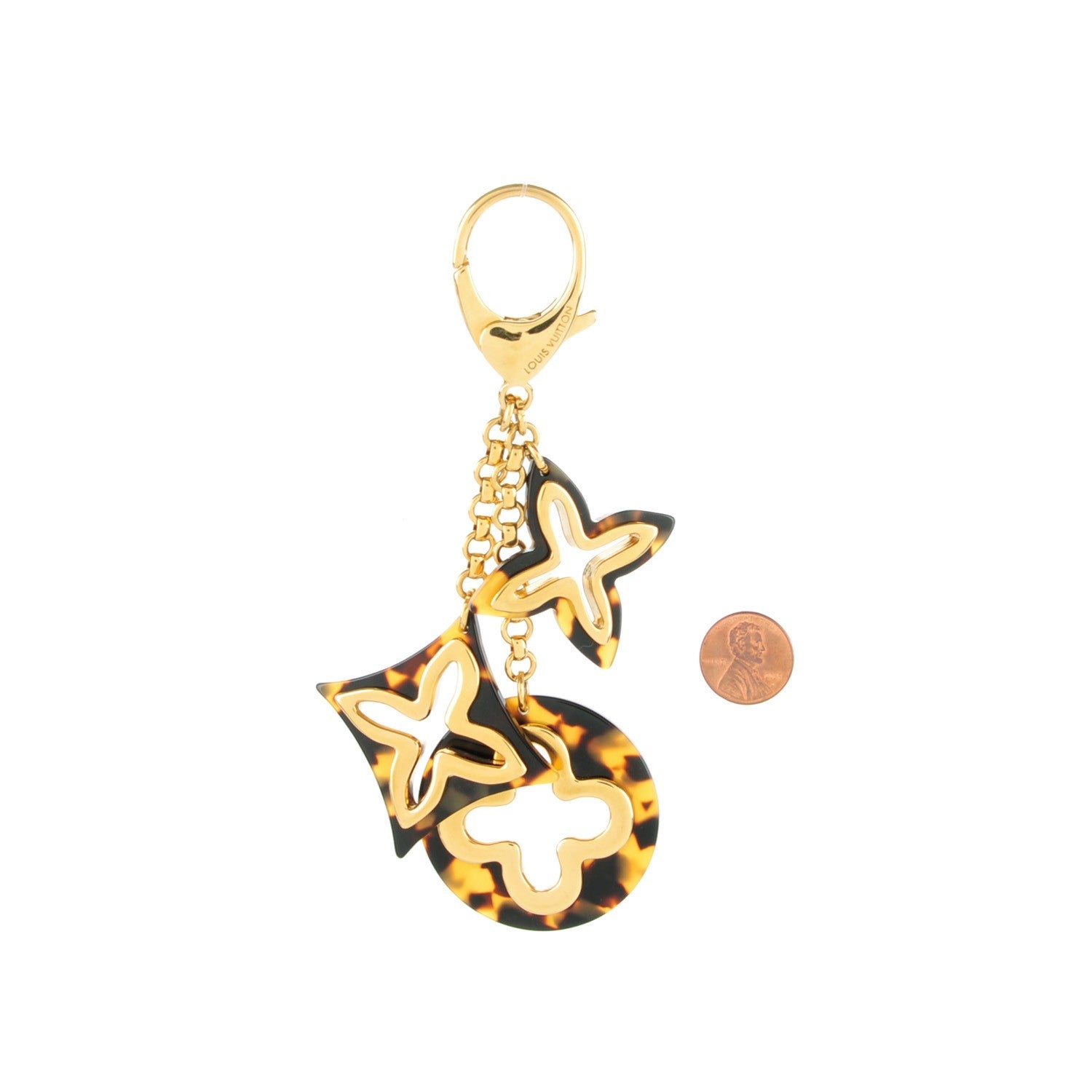 Louis Vuitton Insolence Bag Charm Ecaille 2 of 5