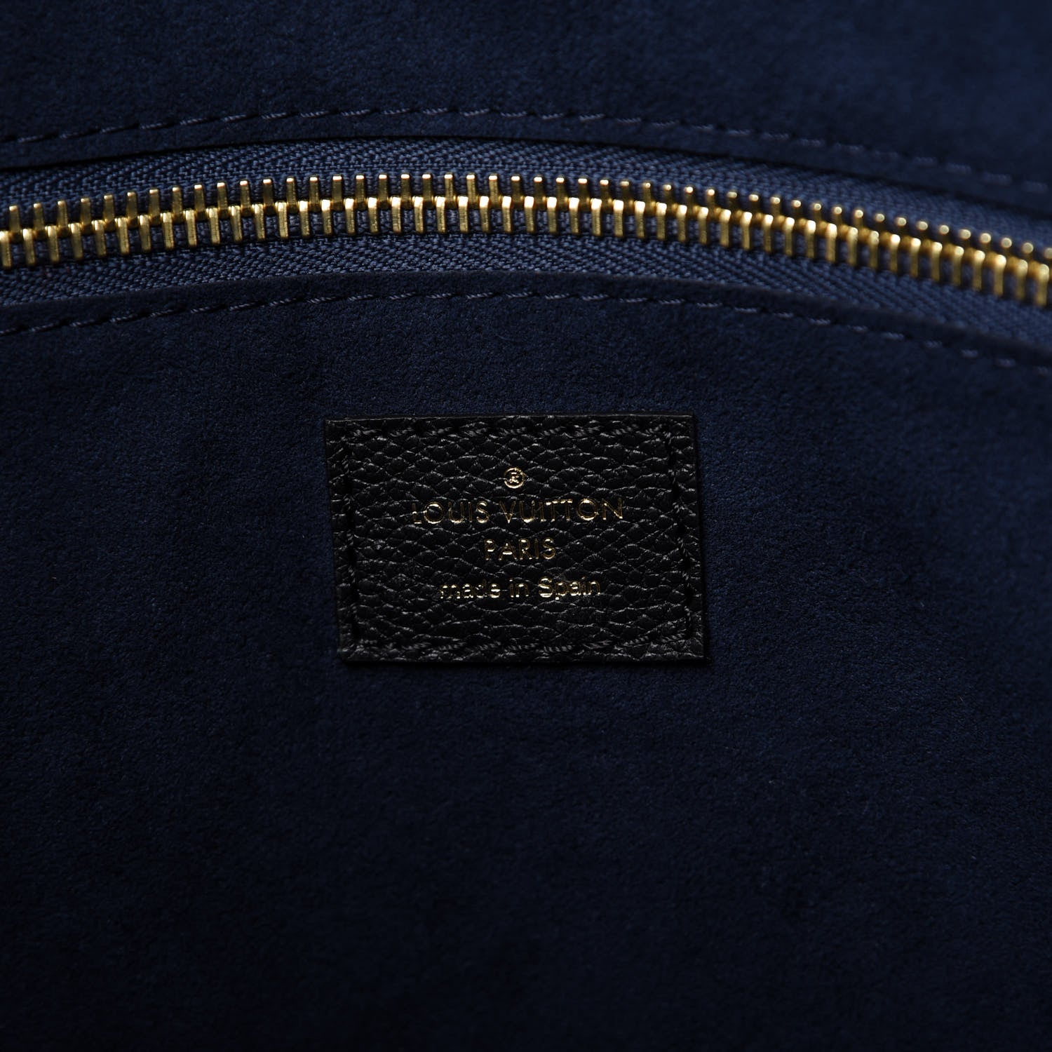 Louis Vuitton Empreinte Monogram Giant Neverfull MM Black 8 of 10