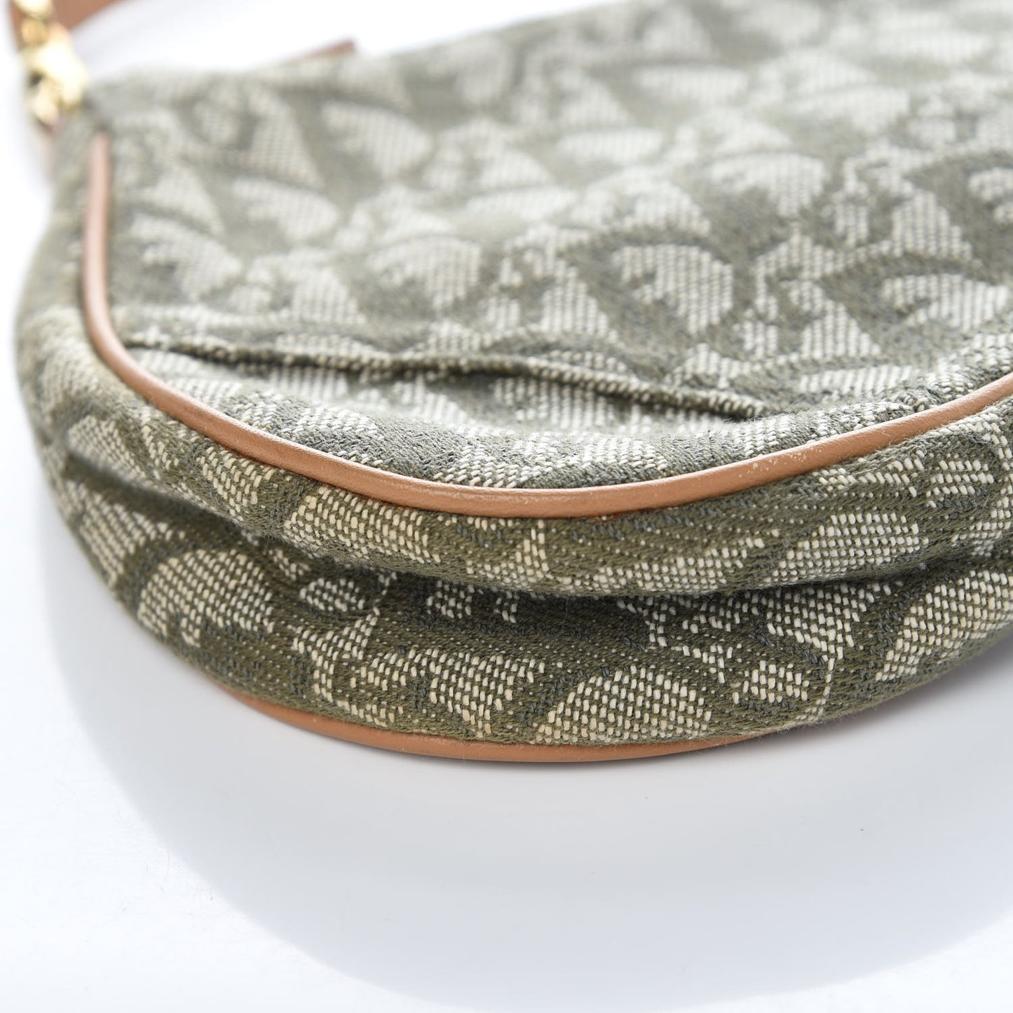 Monogram Mini Saddle Pochette Green