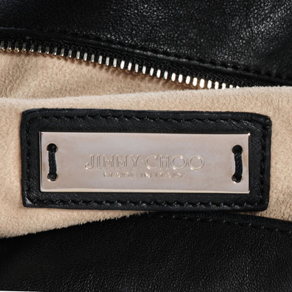 Jimmy Choo Biker Leather Large Crossbody Black 6 of 9