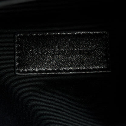 Saint Laurent Grain De Poudre Matelasse Chevron Monogram Envelope Clutch Pink 7 of 10