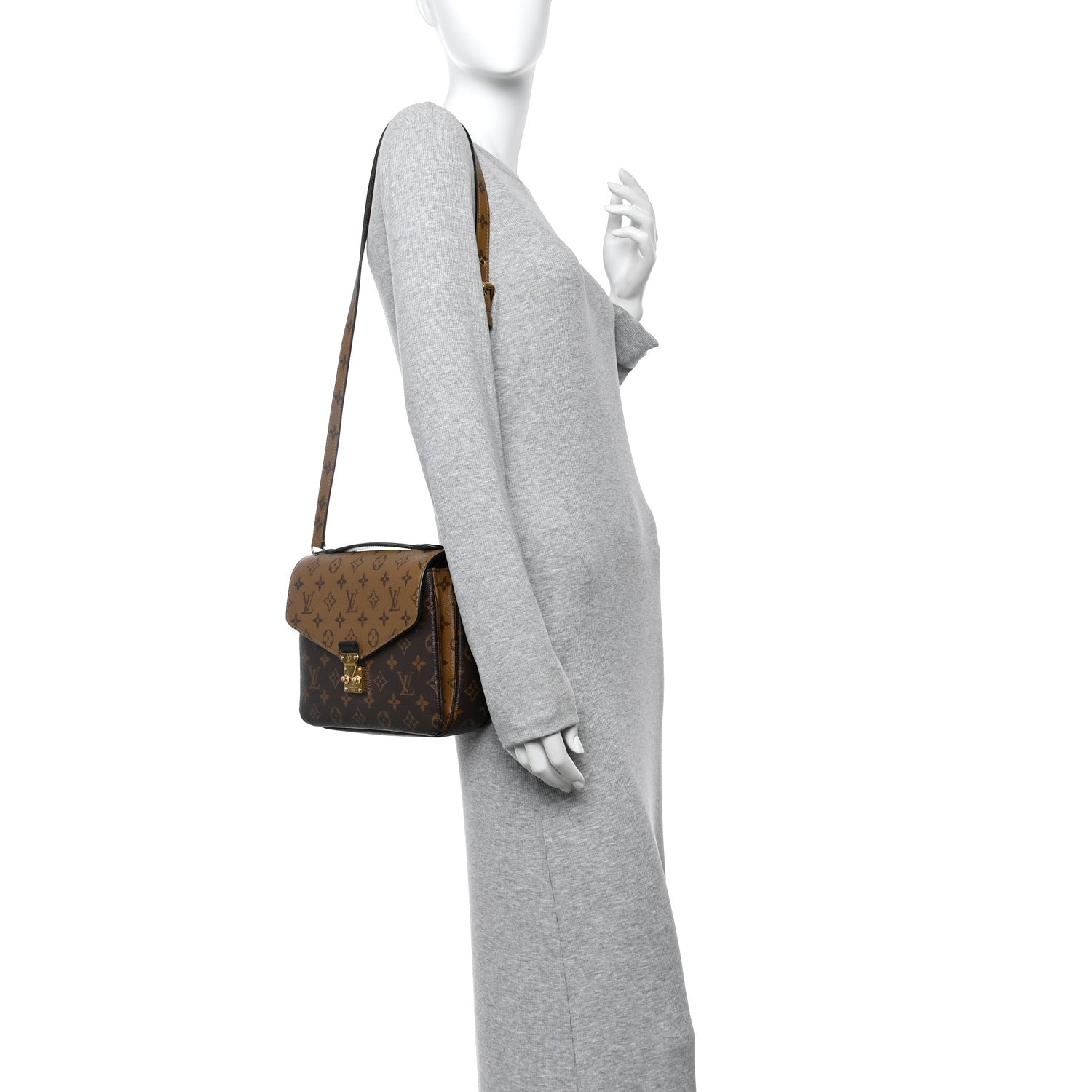 Louis Vuitton Reverse Monogram Pochette Metis 2 of 11