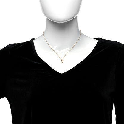 Tiffany 18K Rose Gold Diamond Mini Paloma Picasso Loving Heart Pendant Necklace 2 of 5