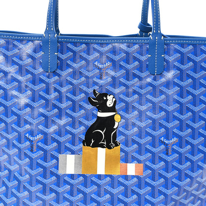 Goyard Goyardine Hulot Junior Saint Louis PM Sky Blue 9 of 11