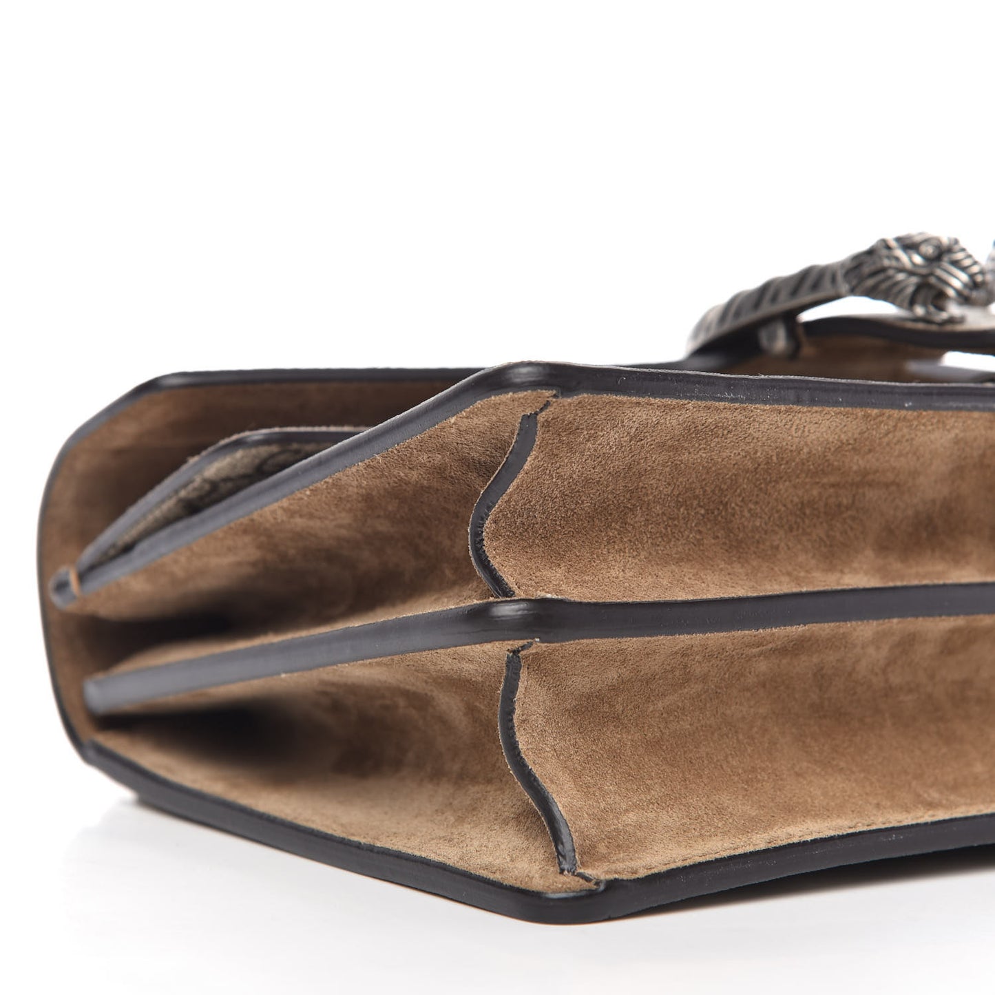 GG Supreme Monogram Small Dionysus Shoulder Bag Taupe