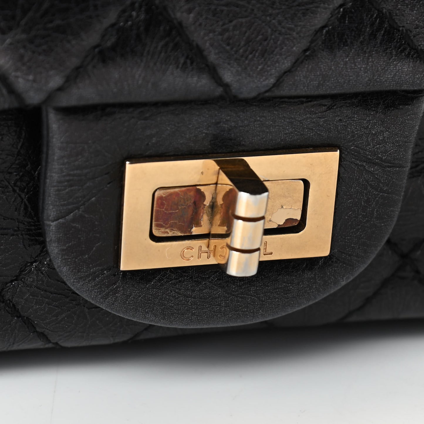 Quilted 2.55 Reissue 224 Flap Black