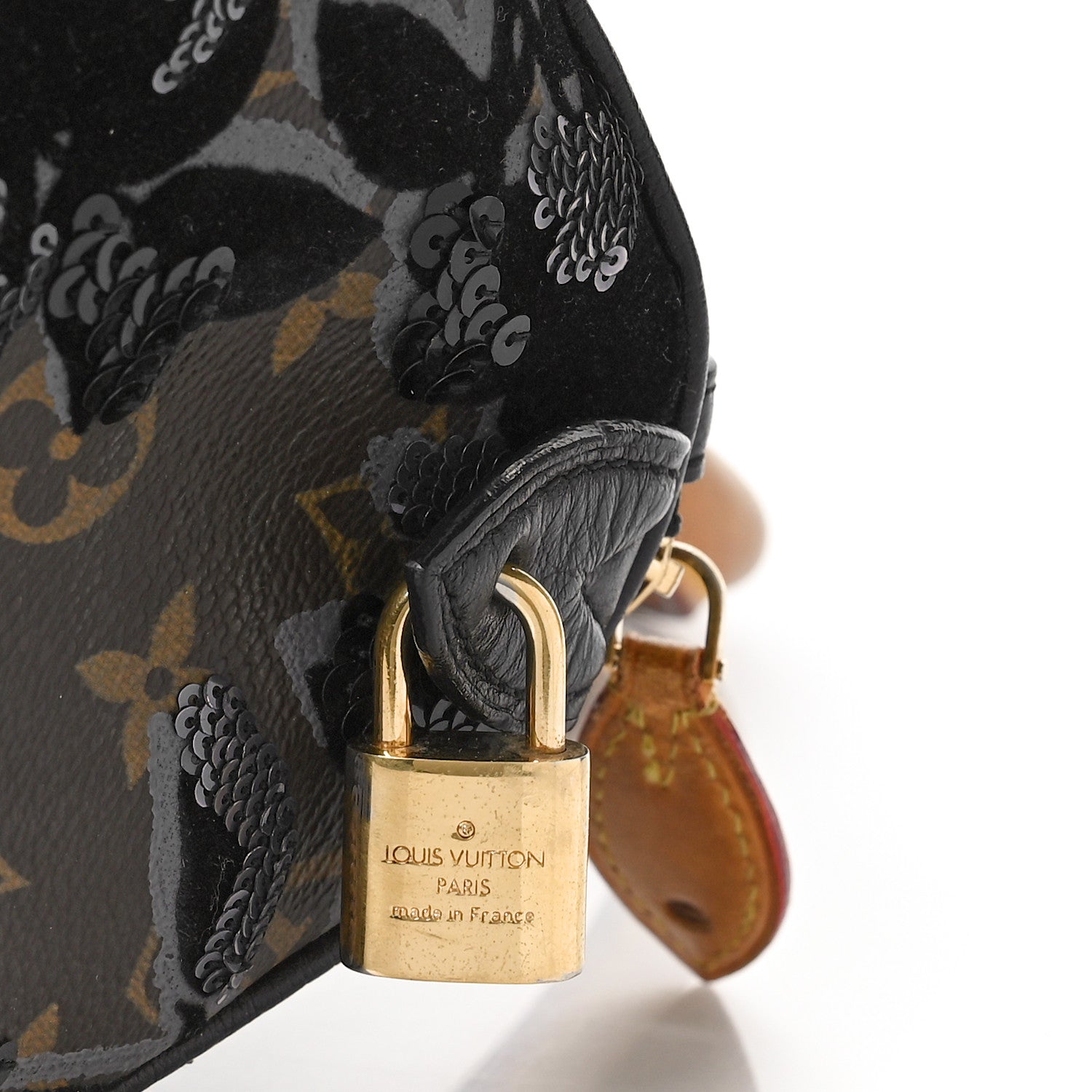 Louis Vuitton Monogram Fleur De Jais Sequins Speedy 30 9 of 14