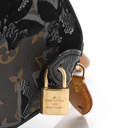 Louis Vuitton Monogram Fleur De Jais Sequins Speedy 30 9 of 14