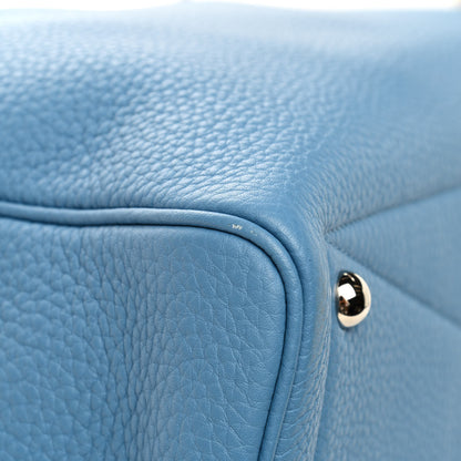 Hermes Taurillon Clemence Victoria II 35 Bleu Paradis 6 of 7