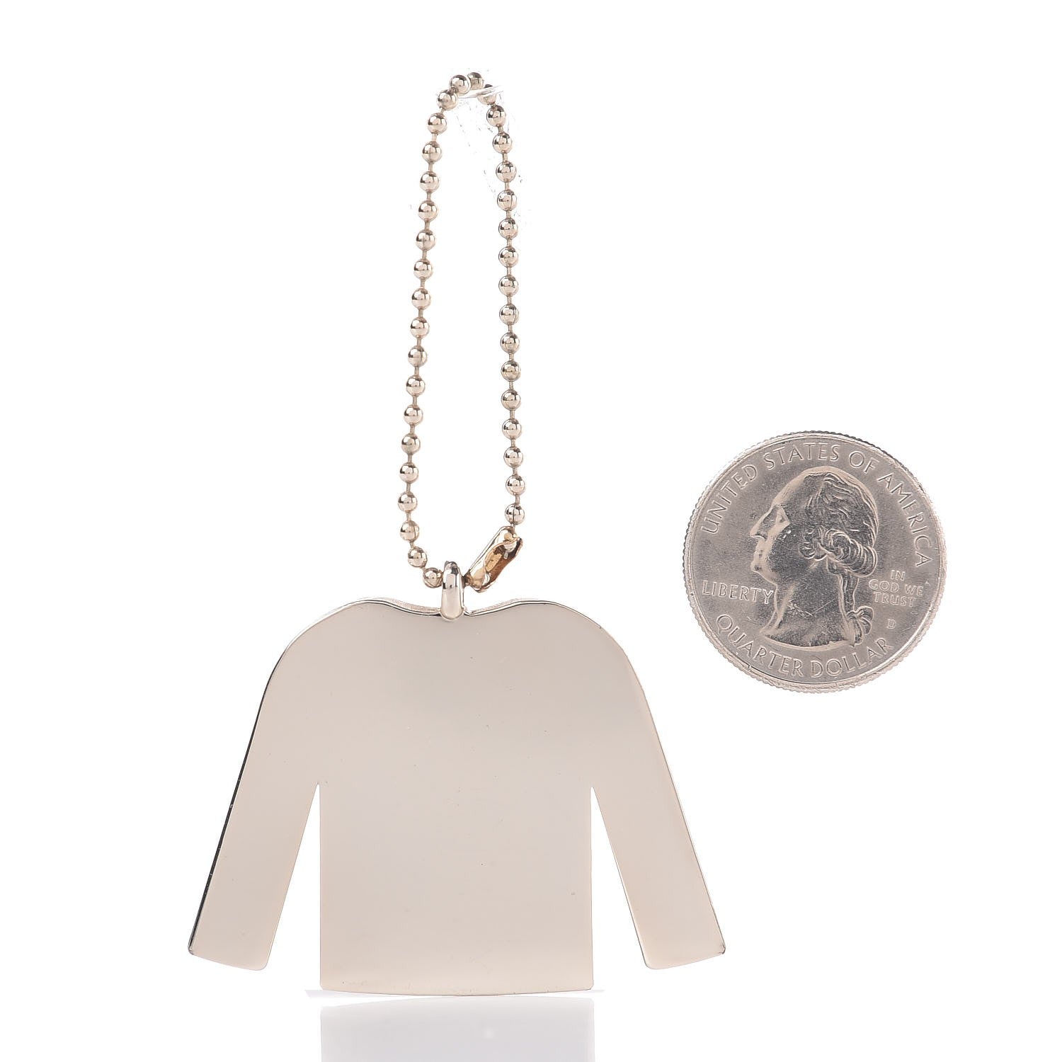 Chanel Pearl Enamel Blazer Jacket Charm 2 of 2