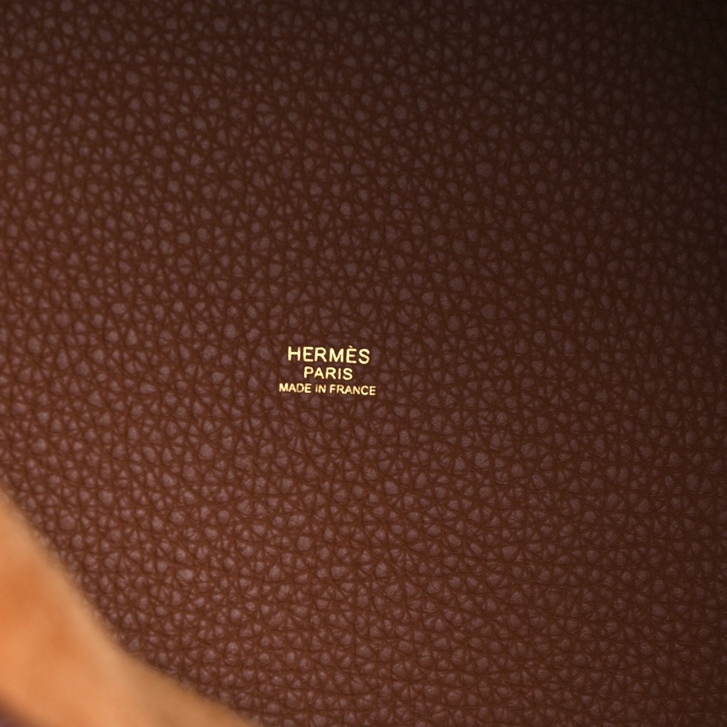 Hermes Taurillon Clemence Picotin Lock 22 MM Gold 6 of 9