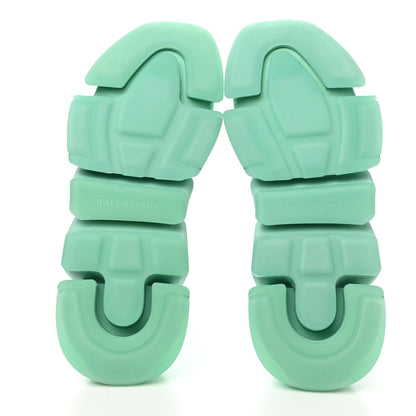 Balenciaga Technical 3D Recycled Knit Womens Speed 2.0 Transparent Sole Sneakers 40 Mint 5 of 8