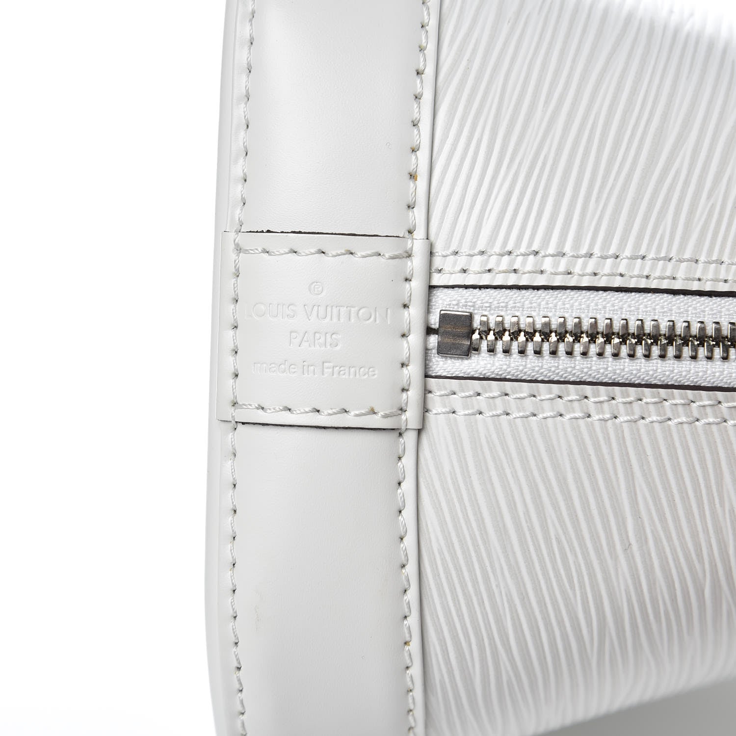 Louis Vuitton Epi Alma PM White 9 of 10