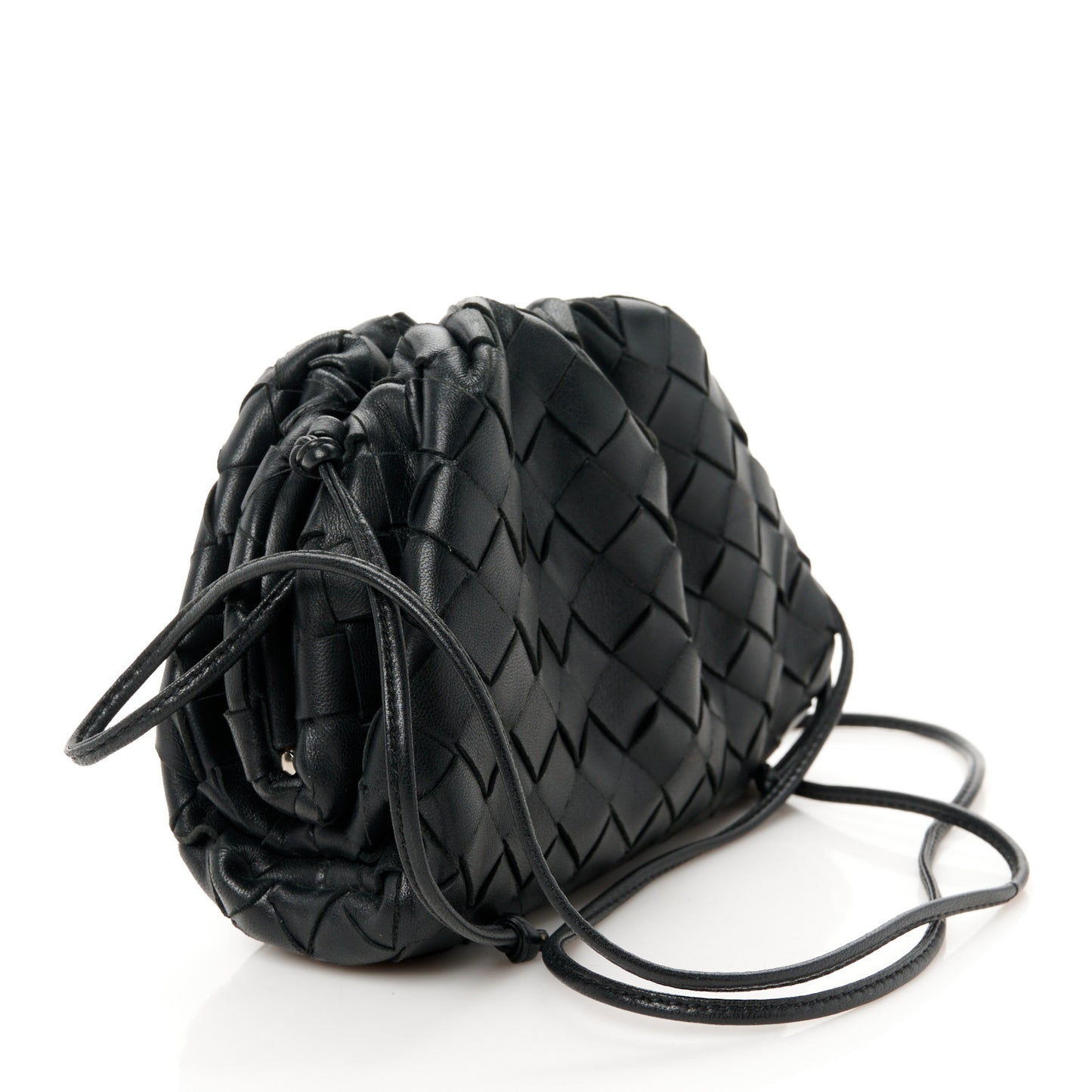 Nappa Intrecciato The Mini Pouch Black