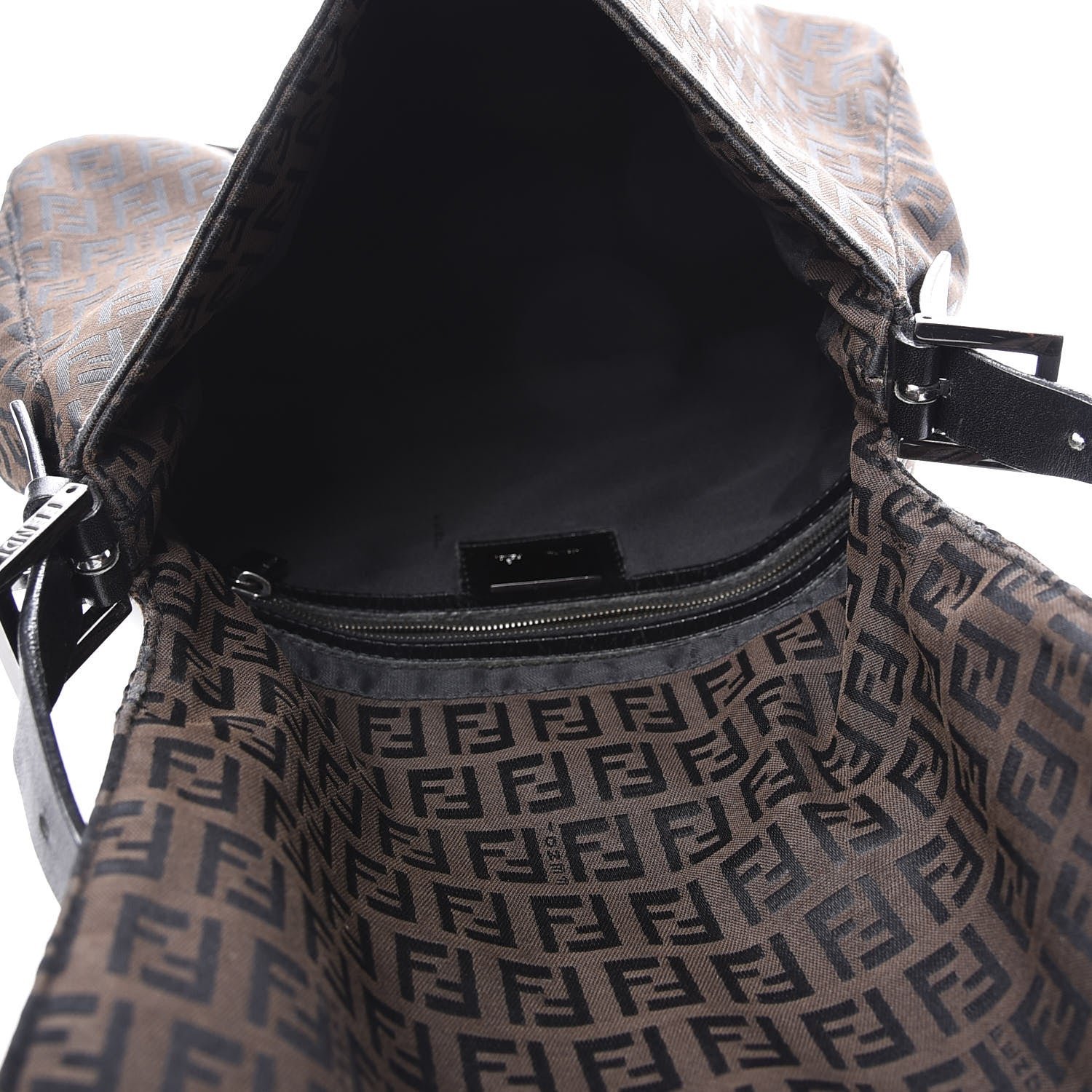 Fendi Zucchino Forever Mama Baguette Tobacco 4 of 12