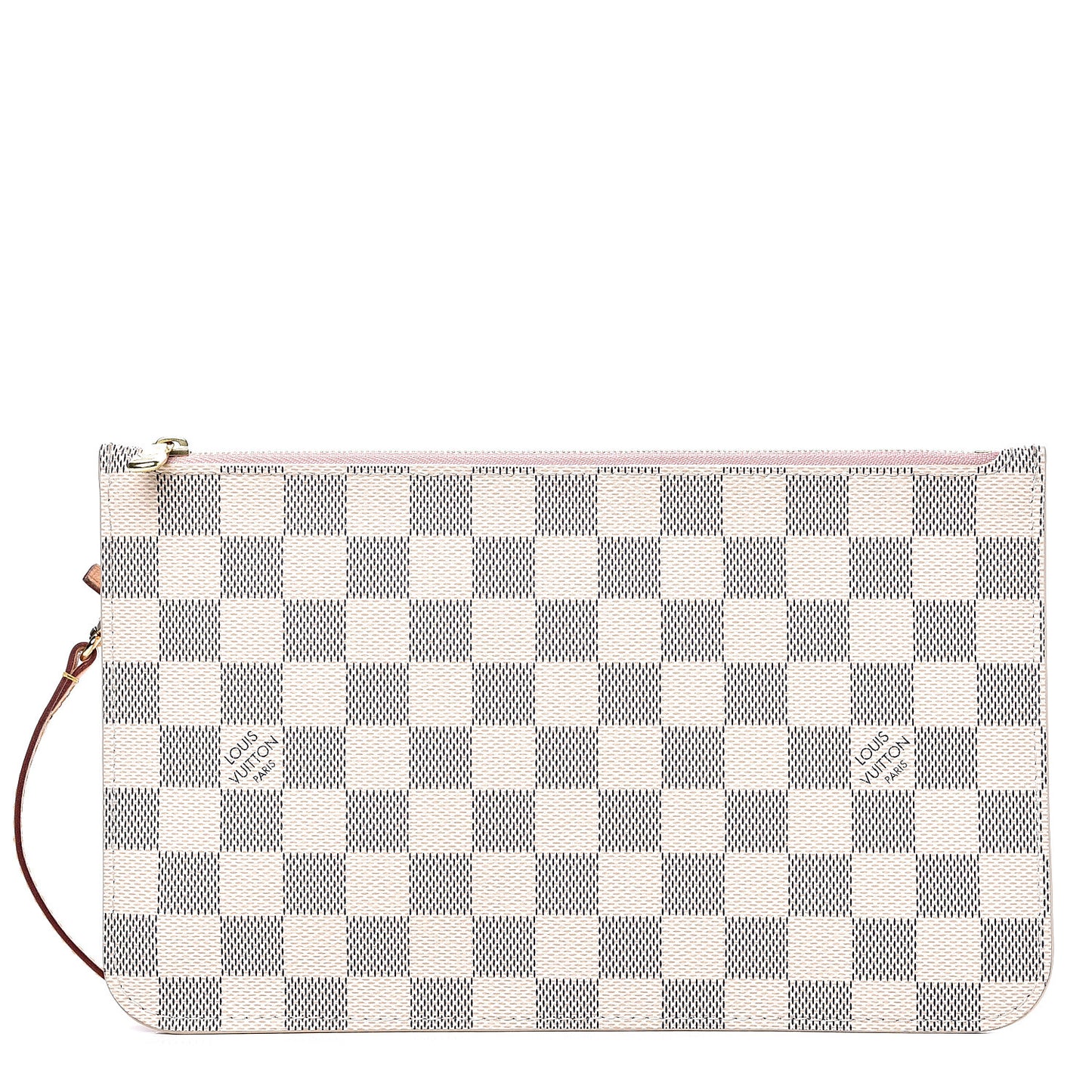 Damier Azur Neverfull MM GM Pochette Rose Ballerine