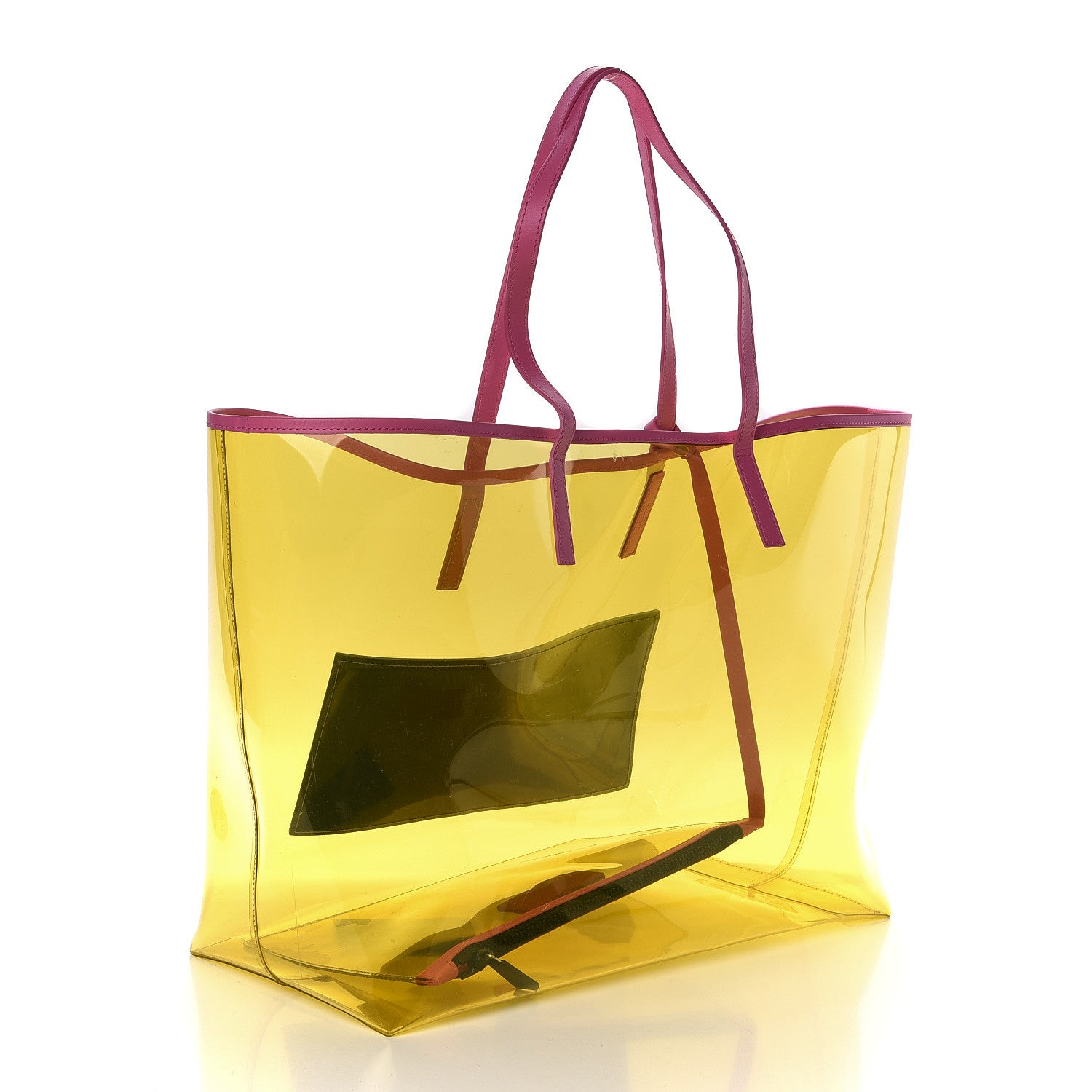 Versace Vinyl Calfskin 90s Logo Tote Multicolor 4 of 11