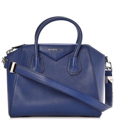 Givenchy Sugar Goatskin Small Antigona Bright Blue 1 of 13