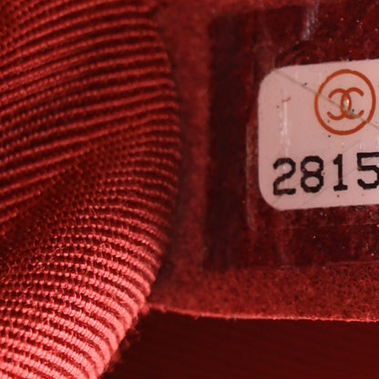 Chanel Calfskin Chevron Quilted Mini Statement Flap Red 7 of 10