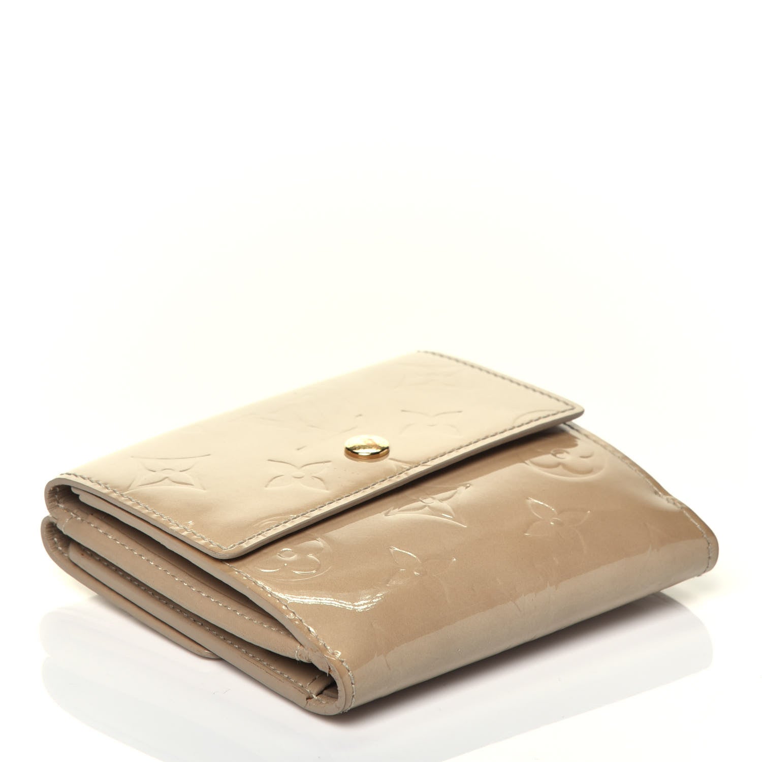 Louis Vuitton Vernis Elise Wallet Beige 4 of 6