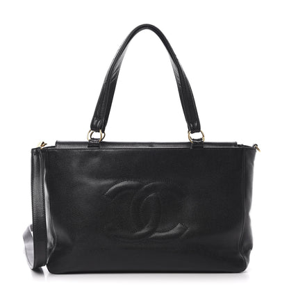 Chanel Caviar CC Tote Black 1 of 20