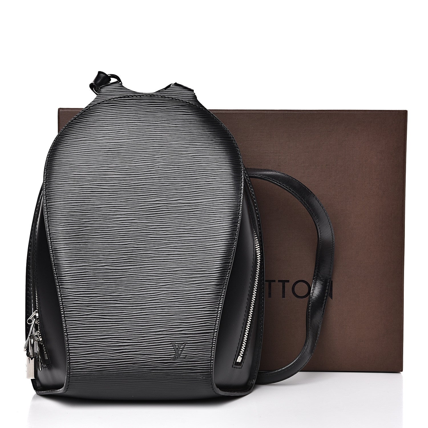 Louis Vuitton Epi Mabillon Backpack Black 8 of 8