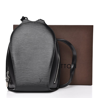Louis Vuitton Epi Mabillon Backpack Black 8 of 8