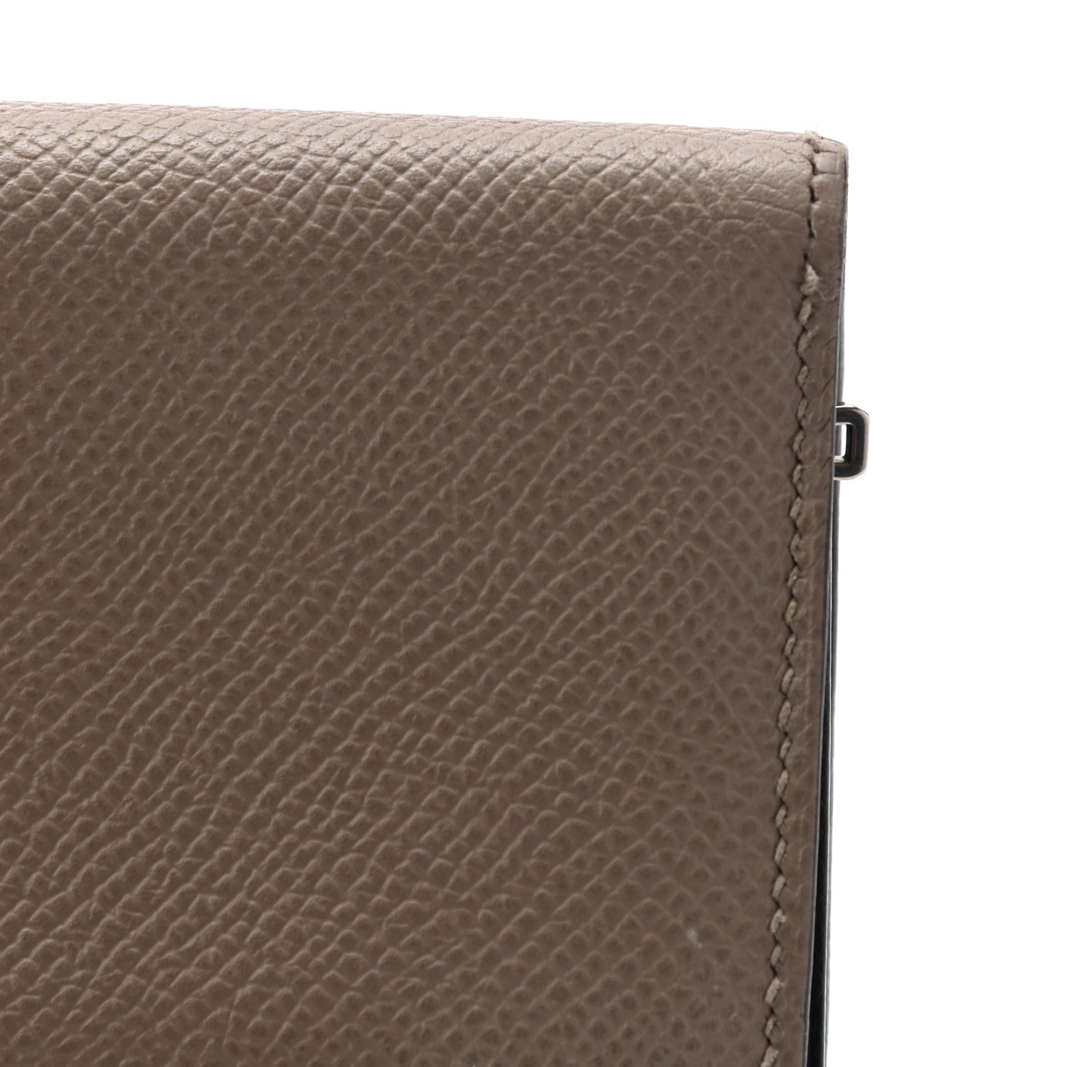Hermes Epsom Bearn Verso Gusset Wallet Gris Tourterelle Bleu Indigo 13 of 15