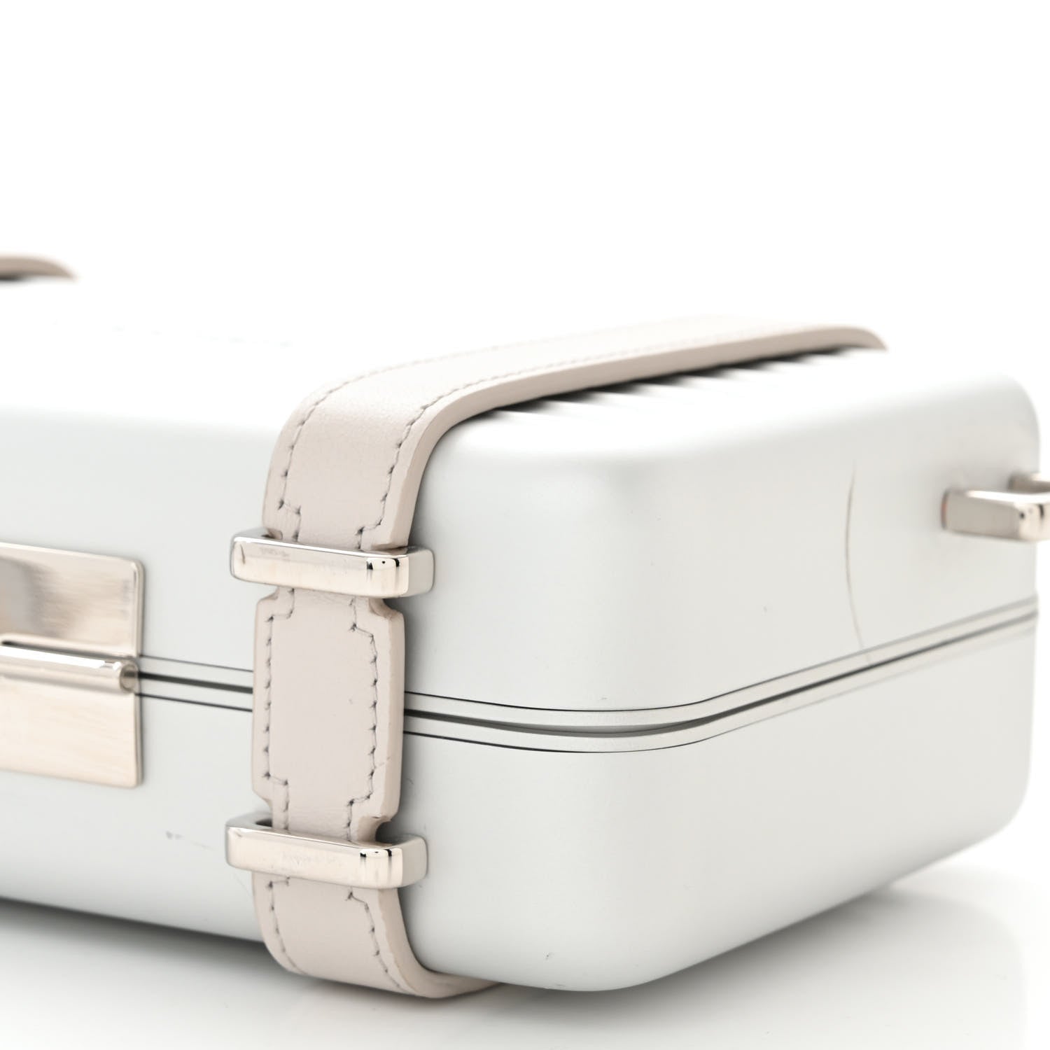 Christian Dior X RIMOWA Aluminum Personal Clutch On Strap Silver 12 of 14