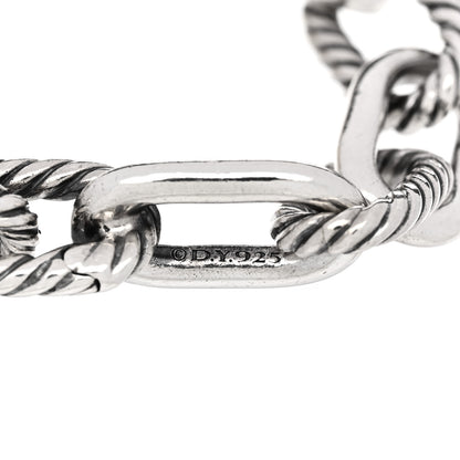 David Yurman Sterling Silver 18K Yellow Gold 11mm Madison Chain Bracelet 3 of 3