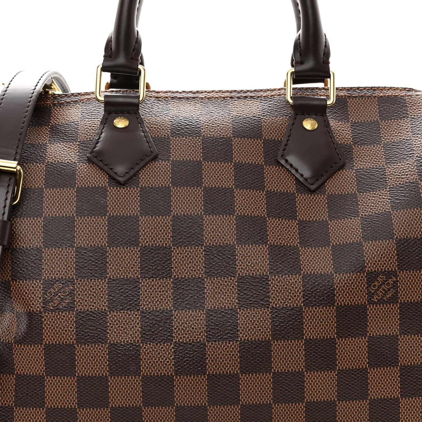 Damier Ebene Speedy Bandouliere 25