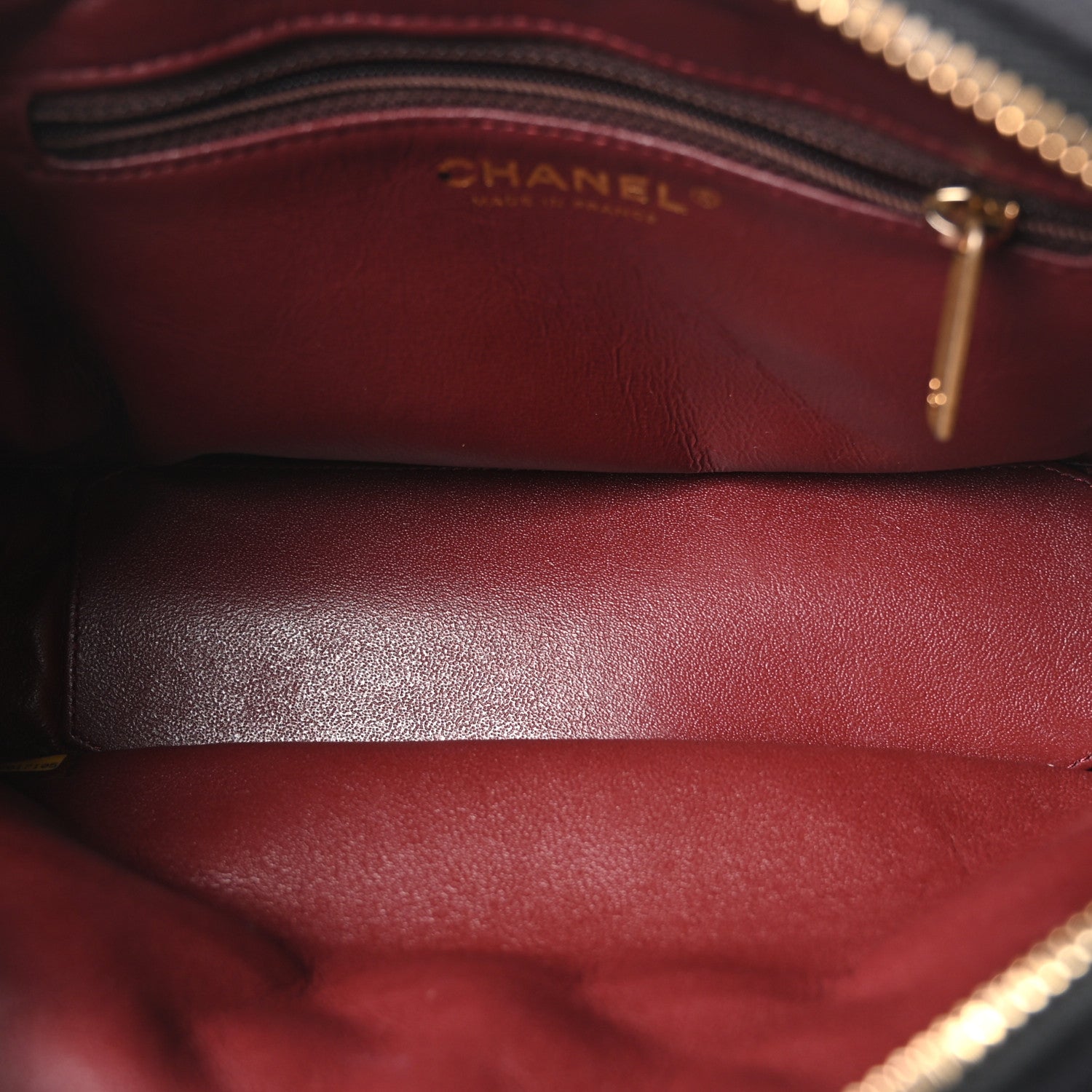 Chanel Felt Quilted Paris-Hamburg Charms Camera Case Black 5 of 10