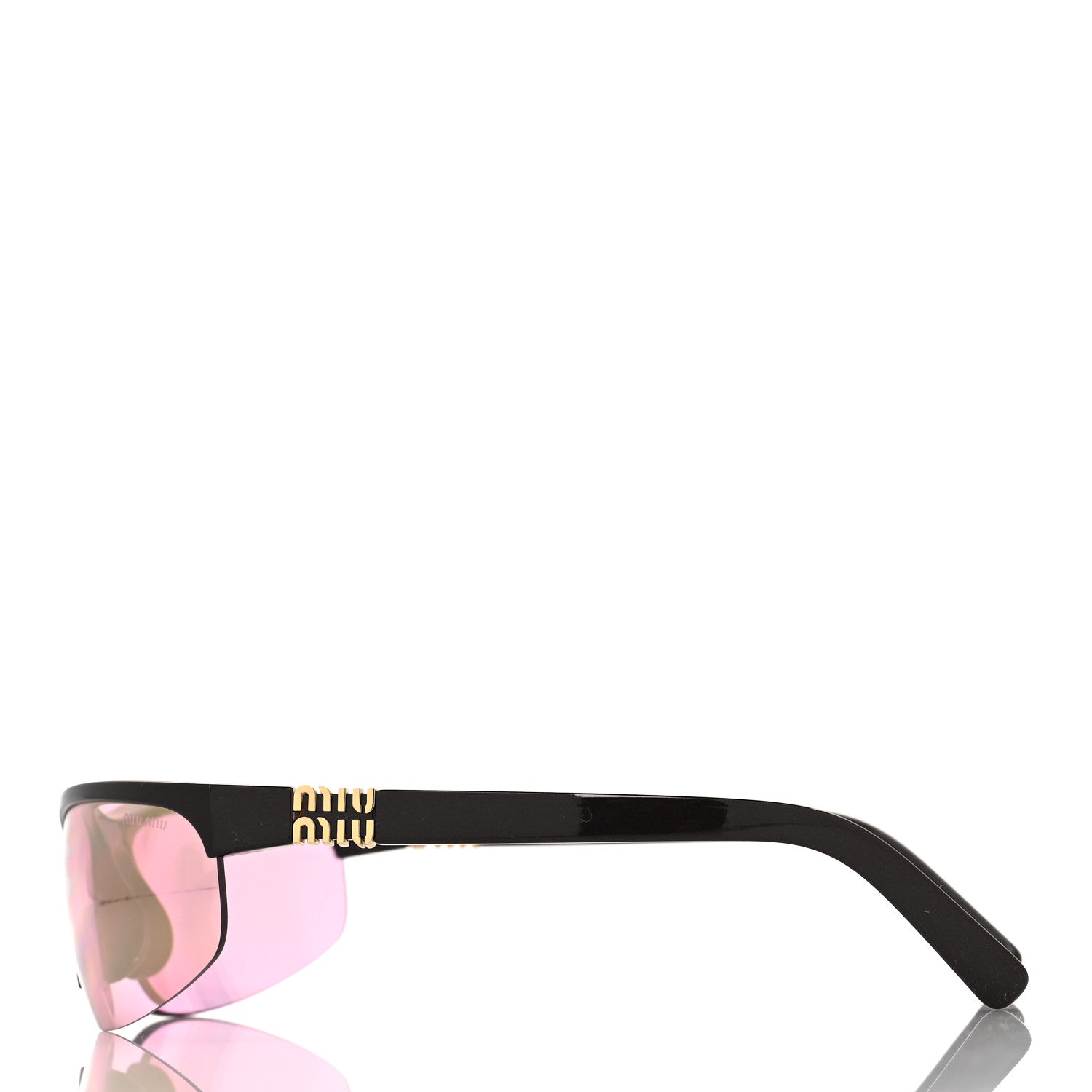 Miu Miu Acetate Nocturne Sunglasses SMU1A02 Mauve 3 of 7