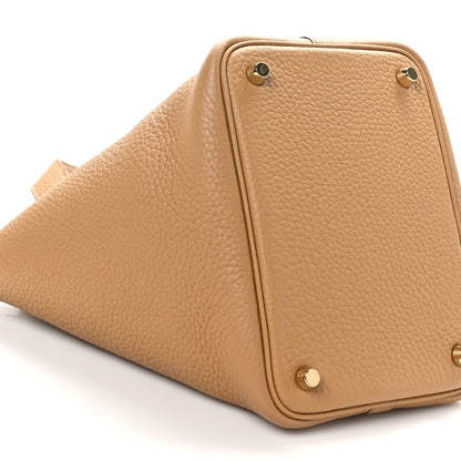 Hermes Taurillon Clemence Picotin Lock 18 PM Biscuit 9 of 10