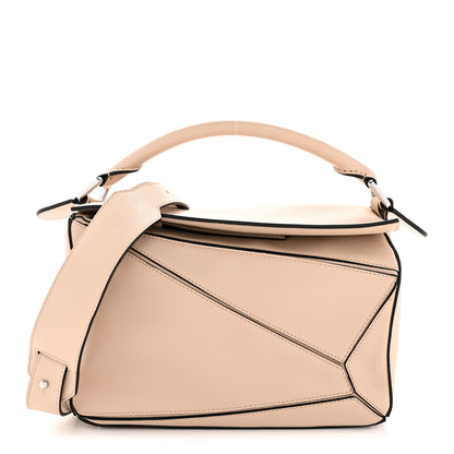 Loewe Calfskin Small Puzzle Bag Ash 1 of 13