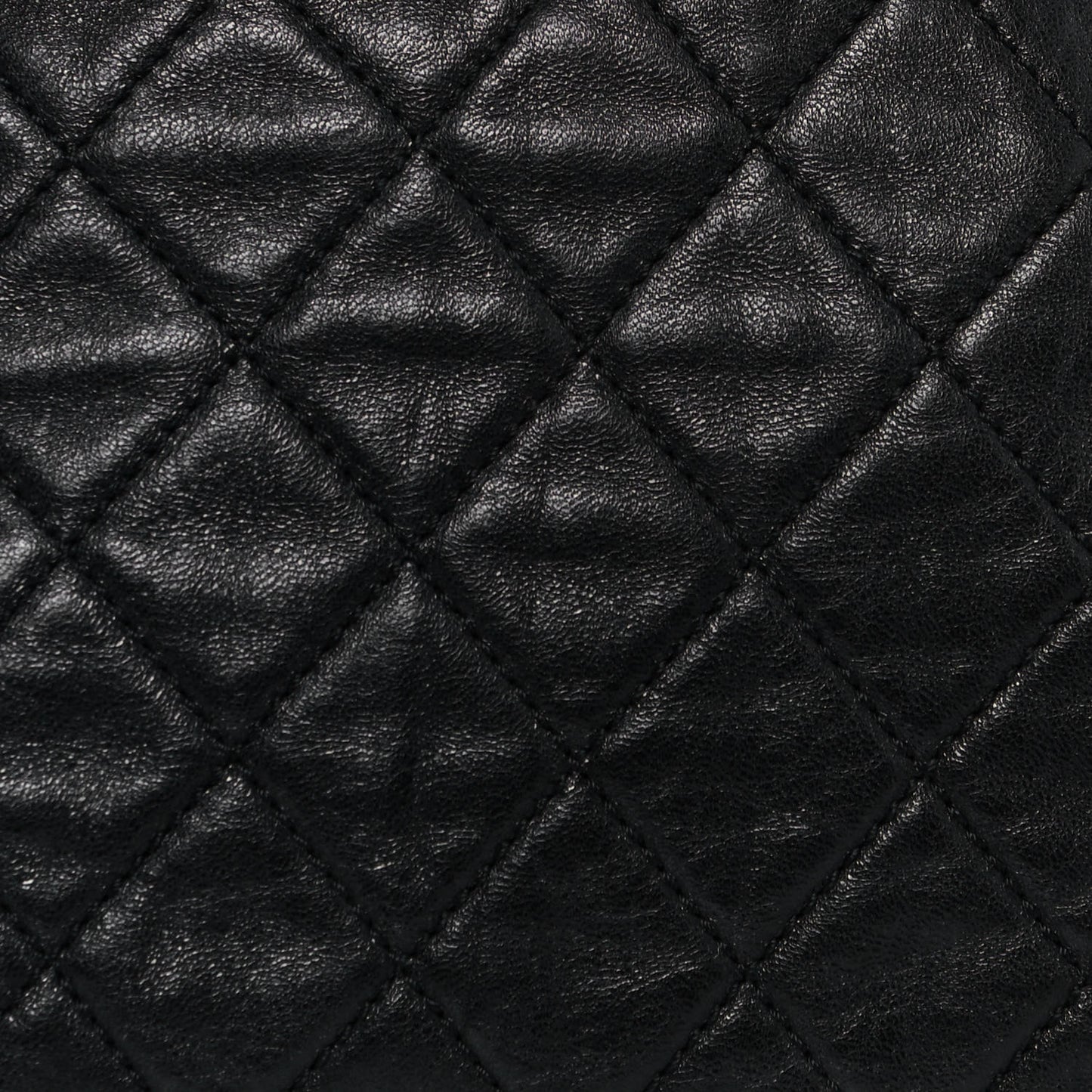 Lambskin Quilted Beijing Backpack Black