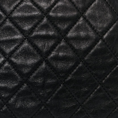 Chanel Lambskin Quilted Beijing Backpack Black 8 of 16