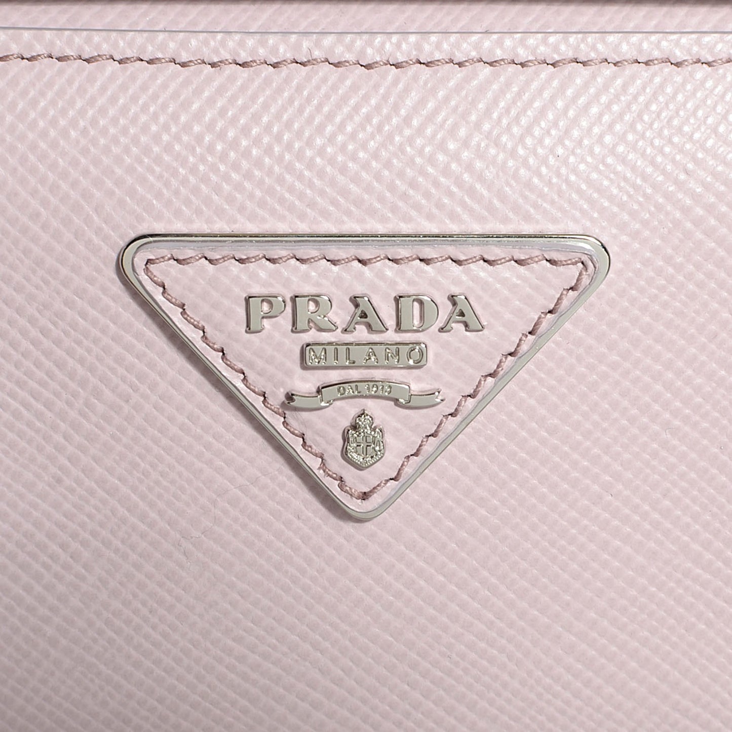 Saffiano Cuir Small Twin Tote Mughetto