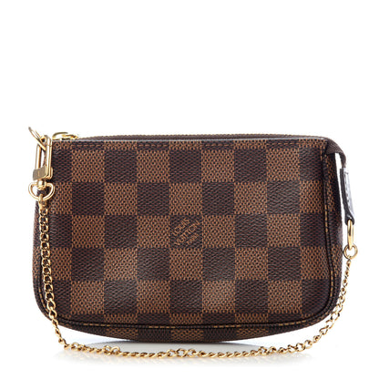 Louis Vuitton Damier Ebene Mini Pochette Accessories 1 of 7