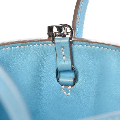 Hermes Epsom Micro Birkin 15 Celeste 29 of 29