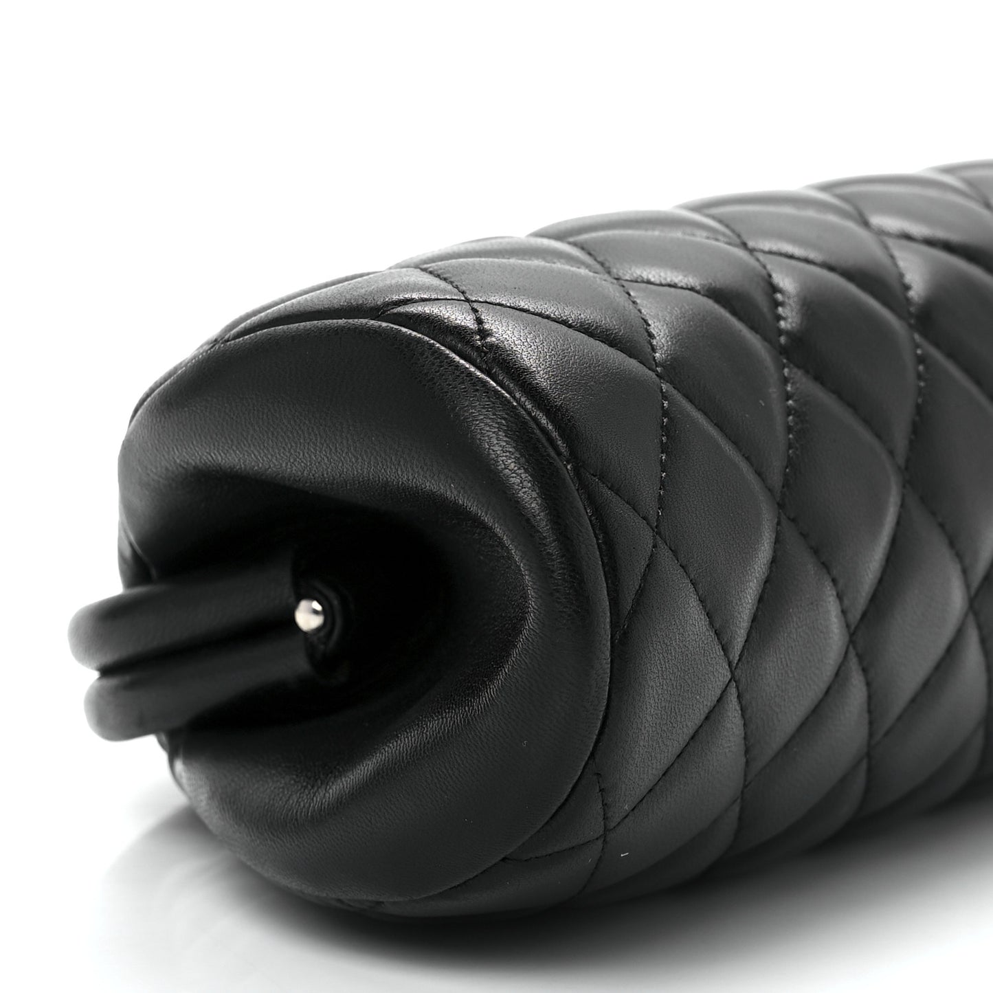 Lambskin Quilted Timeless Clutch Black