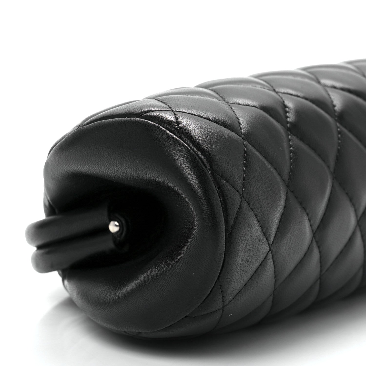 Chanel Lambskin Quilted Timeless Clutch Black 10 of 11