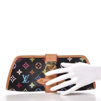 Louis Vuitton Monogram Multicolor Shirley Black 2 of 7