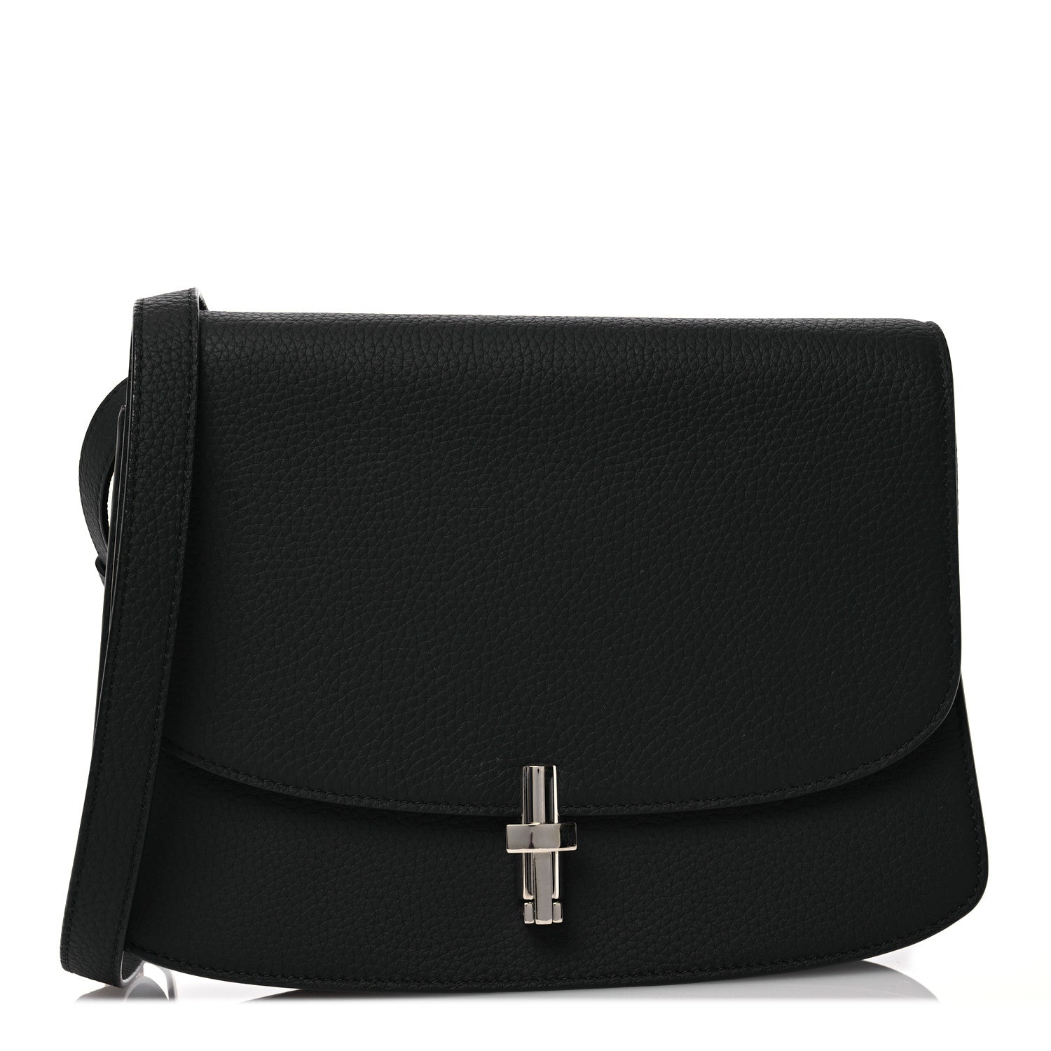 The Row Grained Calfskin The Sofia 10 Crossbody Black 1 of 11