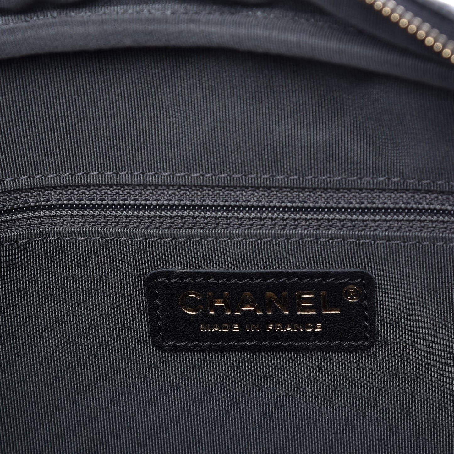 Caviar Quilted Medium Coco Tassel Camera Case Black