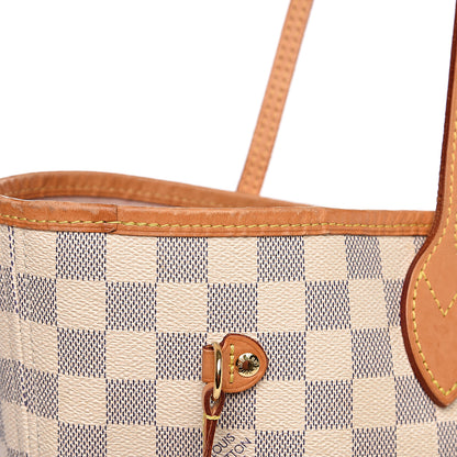 Louis Vuitton Damier Azur Neo Neverfull MM Rose Ballerine 14 of 19