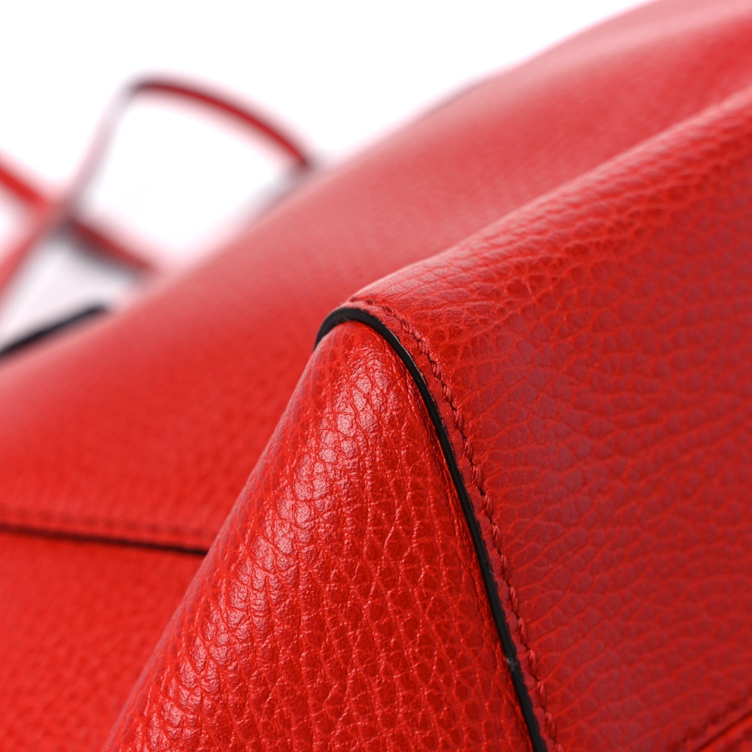 Gucci Dollar Calfskin Small Swing Tote Red 10 of 12