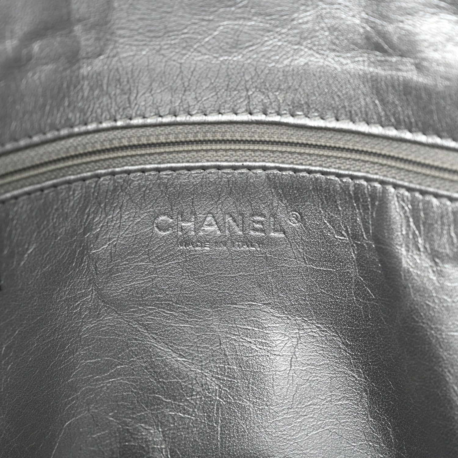 Chanel Glazed Caviar Modern Chain Tote Brown 6 of 13